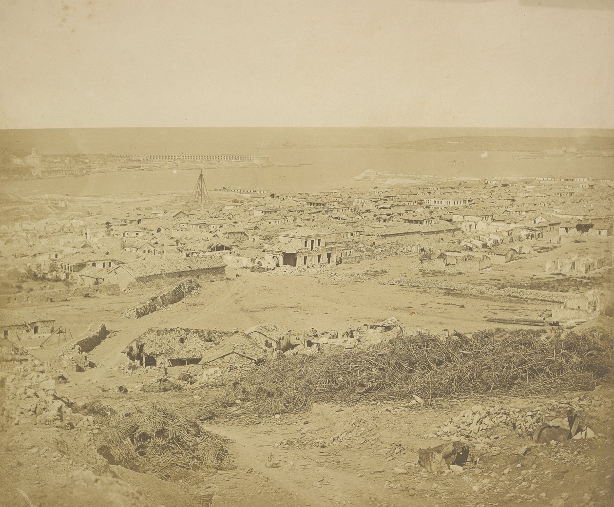 View of Sebastopol after the Fall, Taken from Malakoff by James Robertson