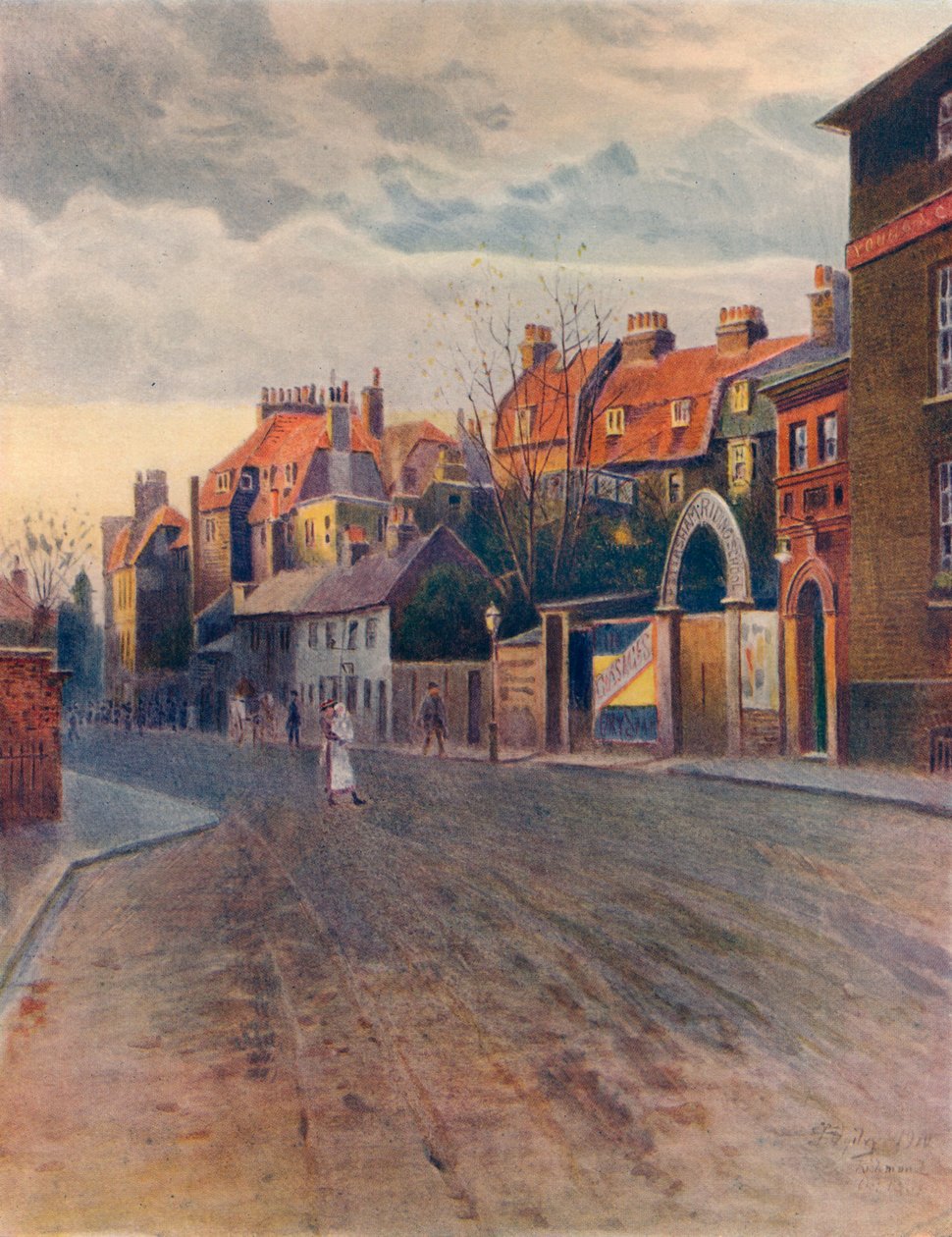Petersham Road, Richmond, c1904 by James S Ogilvy