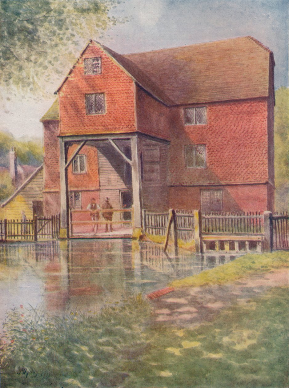 Shalford Mill, c. 1910, 1914 by James S Ogilvy