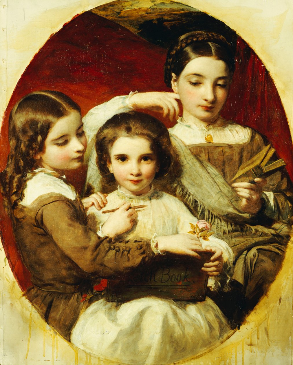 Portrait of the Russell Sisters by James Sant