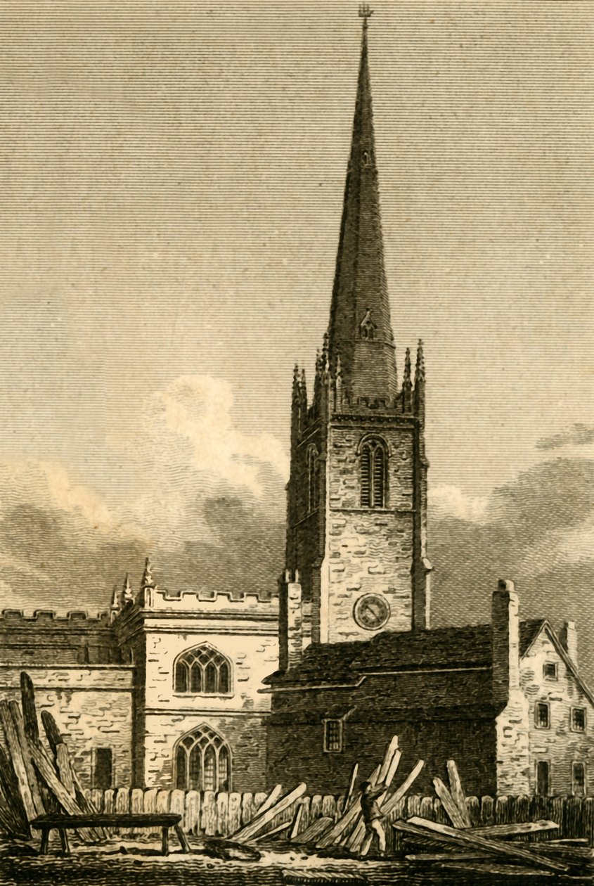 St. Nicholas Church, Liverpool by James Sargant Storer