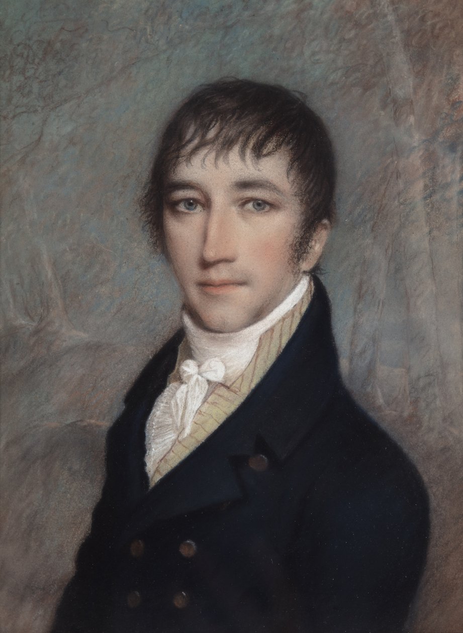 Clement Clark Moore, 3/1810 by James Sharples