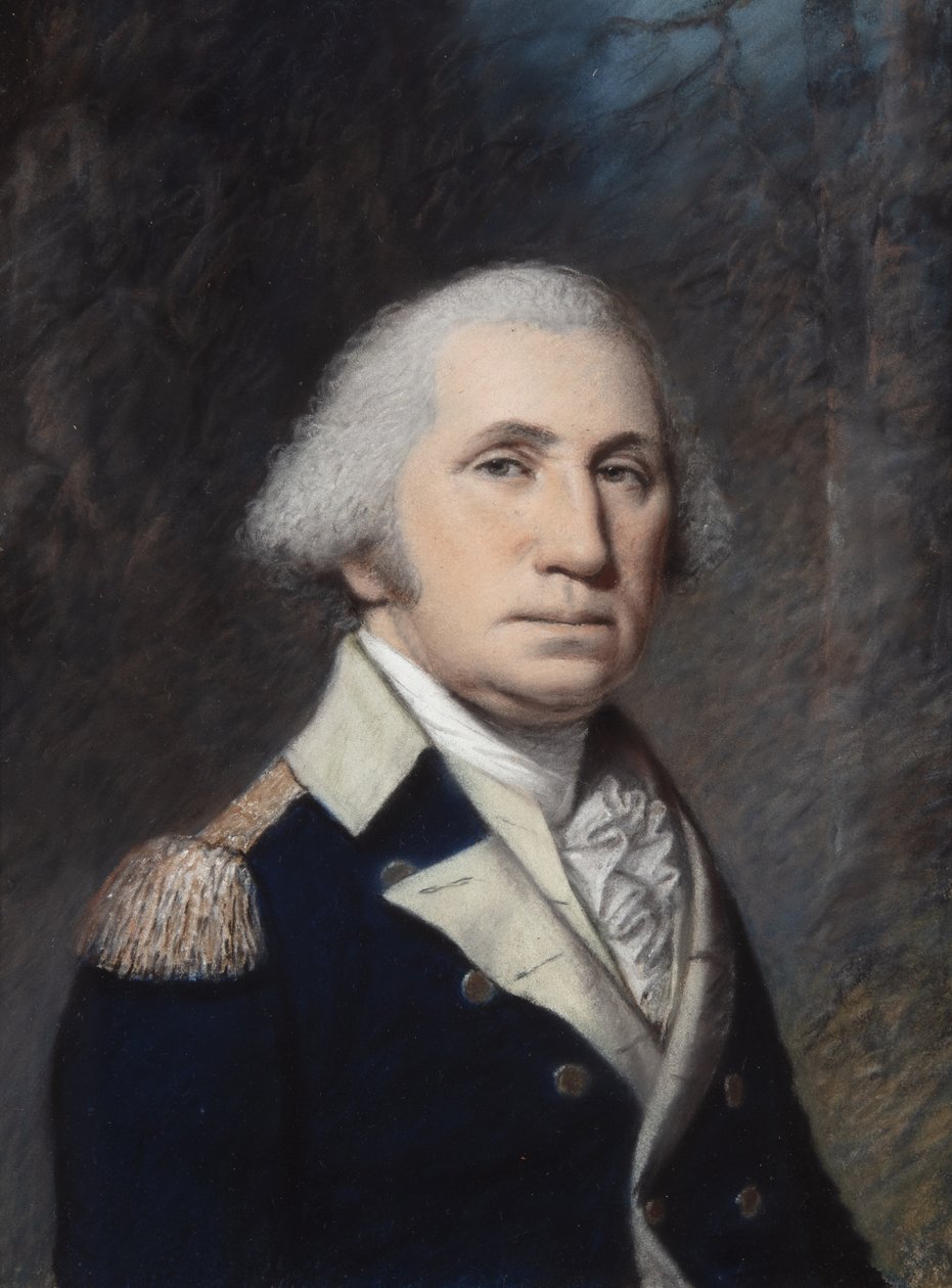 George Washington, probably 1796-97 by James Sharples