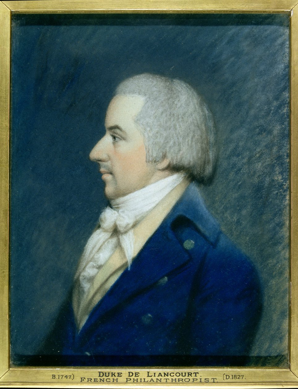 Portrait of Duc de Liancourt (1747-1827) by James Sharples