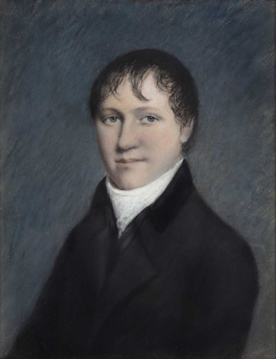 Sir Humphry Davy Bart, Probably 1804-09 by James Sharples