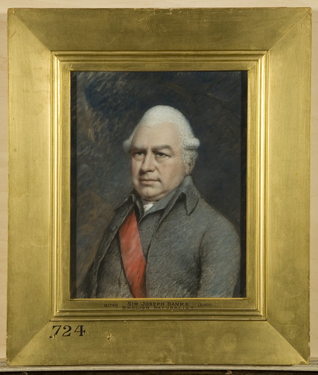 Sir Joseph Banks, English Naturalist by James Sharples