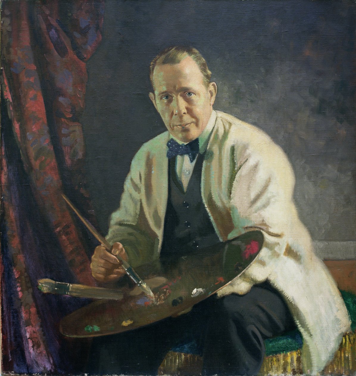Portrait of Sir William Orpen by James Sinton Sleator
