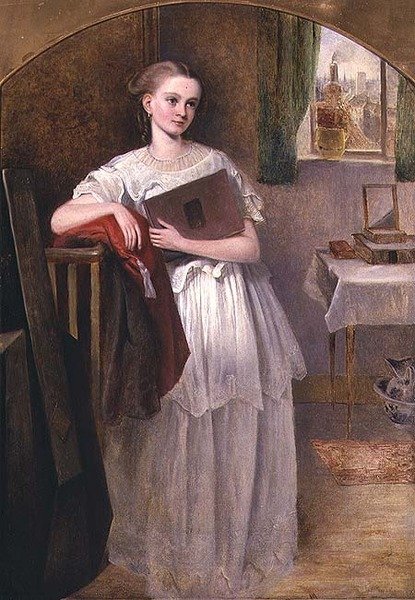 Anna Kull by James Smetham