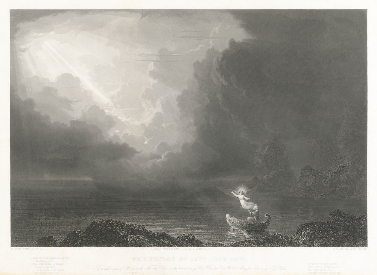 The Voyage of Life: Old Age by James Smillie