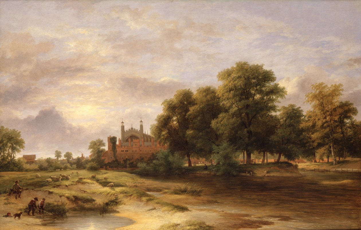 Eton College from Fellows