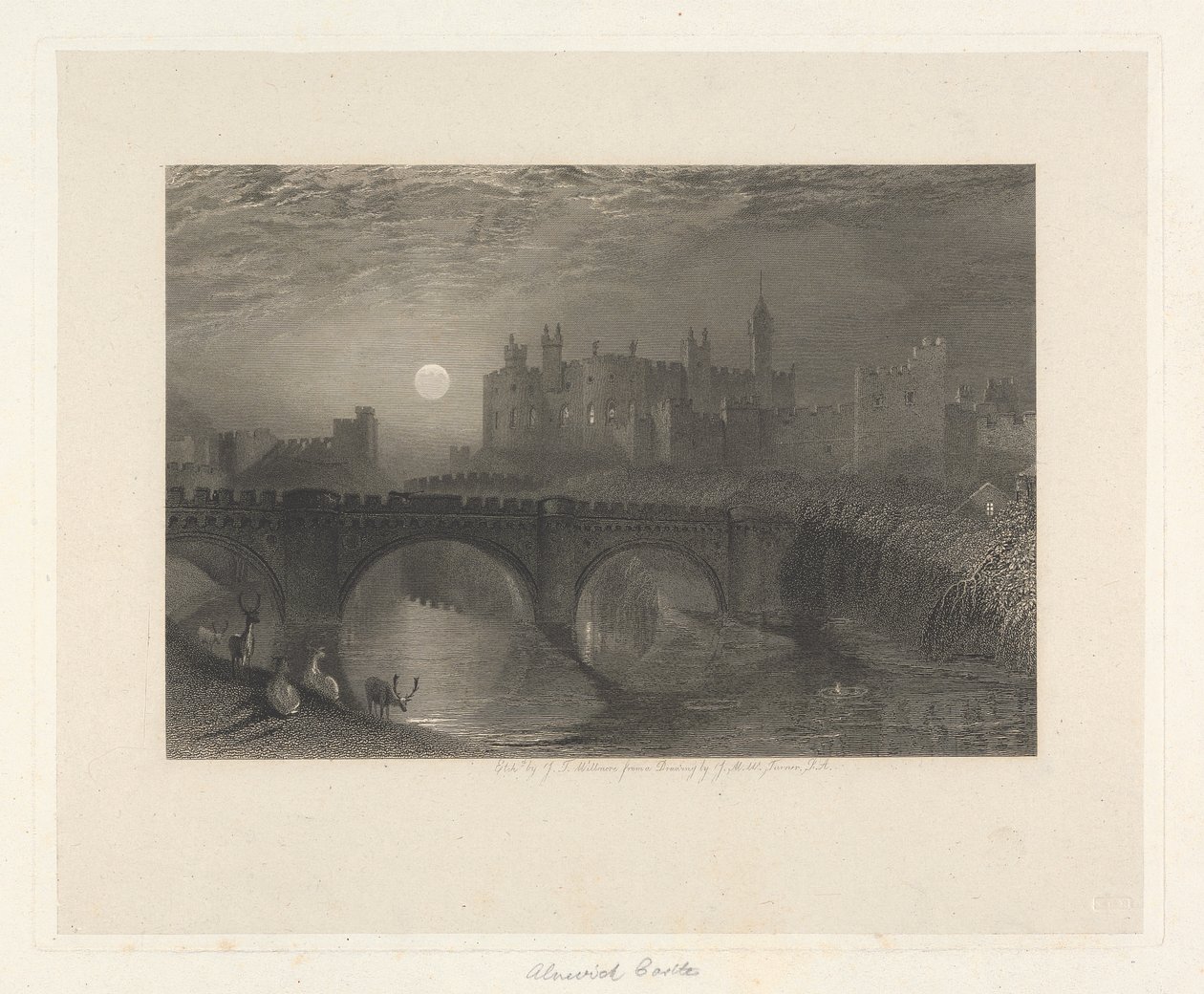 Alnwick Castle, Northumberland by James T. Willmore