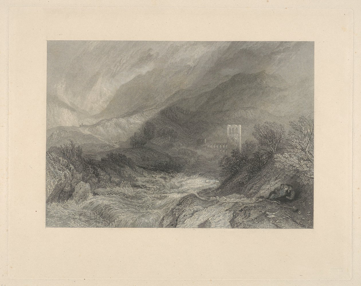 Llanthony, Monmouthshire by James T. Willmore