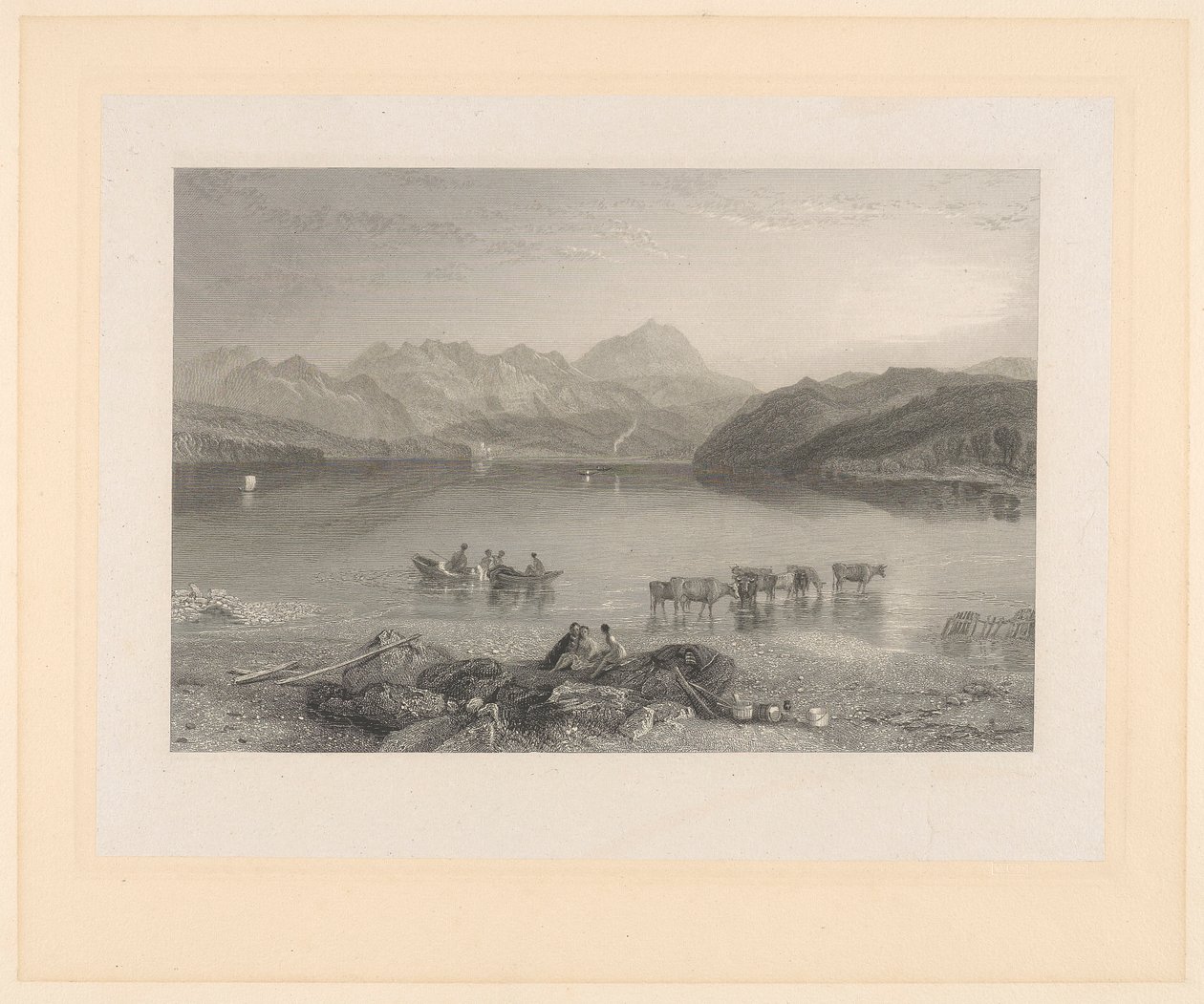 Ullswater, Cumberland by James T. Willmore