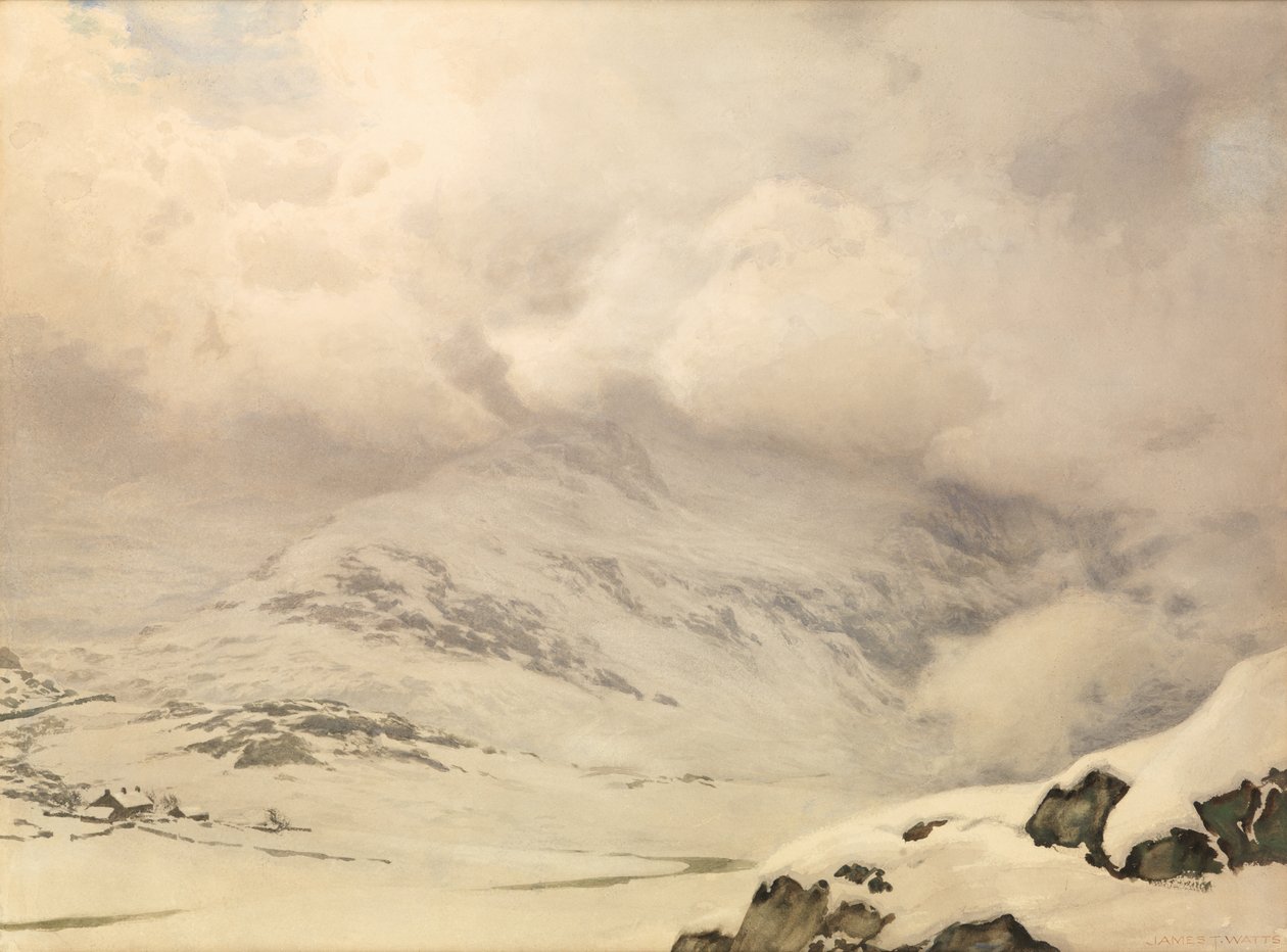A World of Snow and Cloud by James Thomas Watts