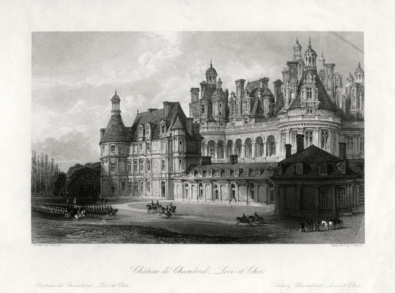 Chateau de Chambord, Loir-et-Cher, France by James Tingle