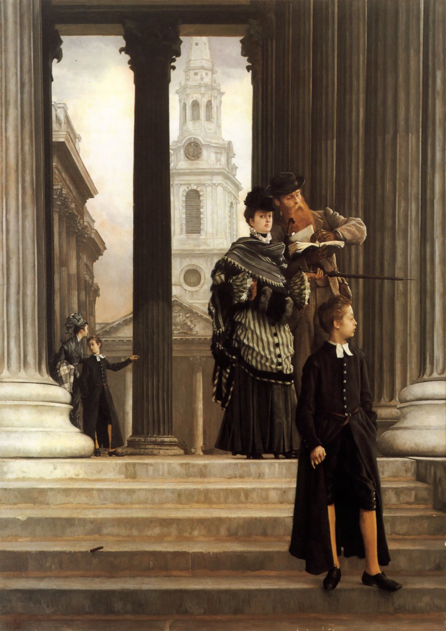London Visitors by James Jacques Joseph Tissot