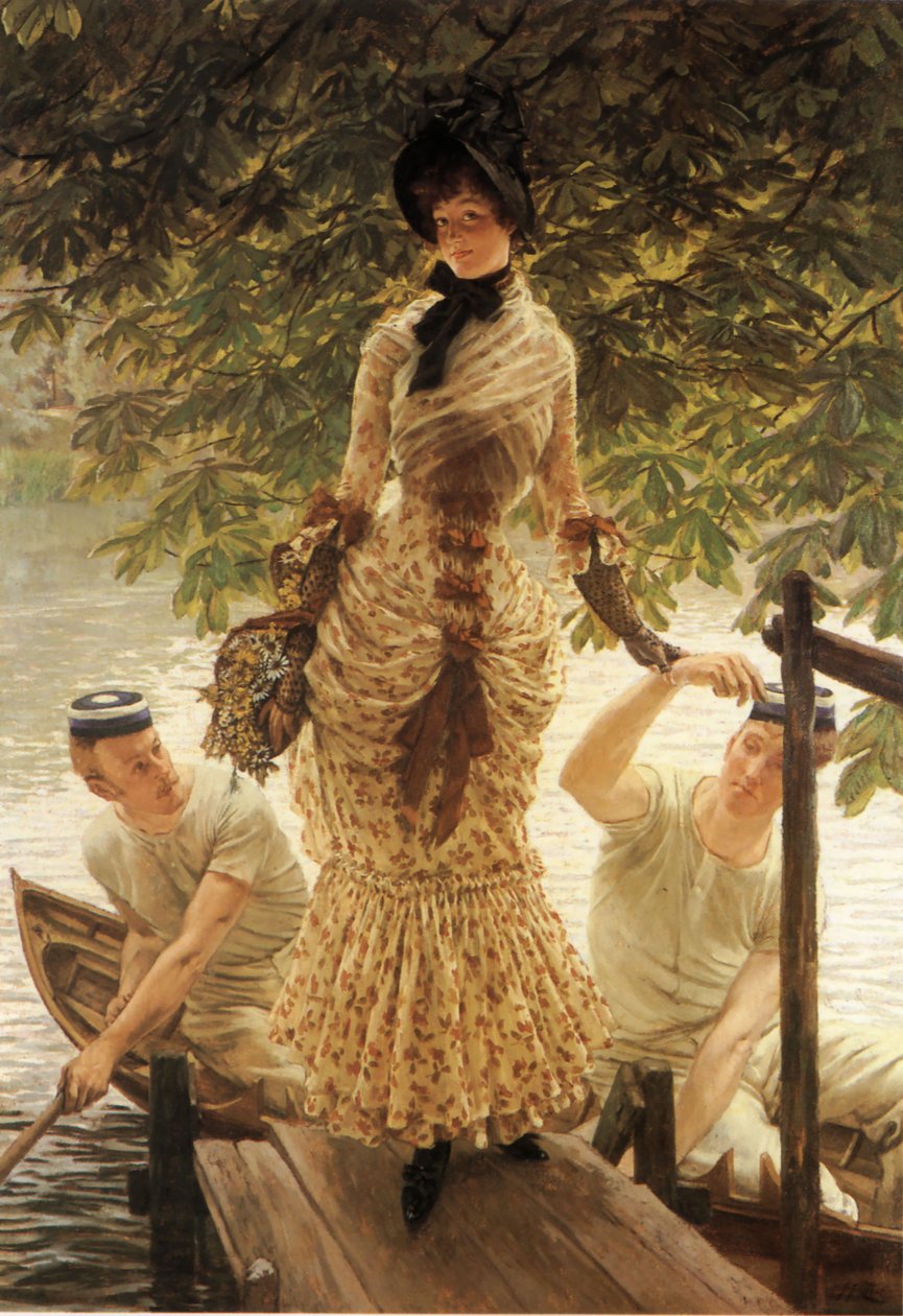 On the Thames by James Tissot
