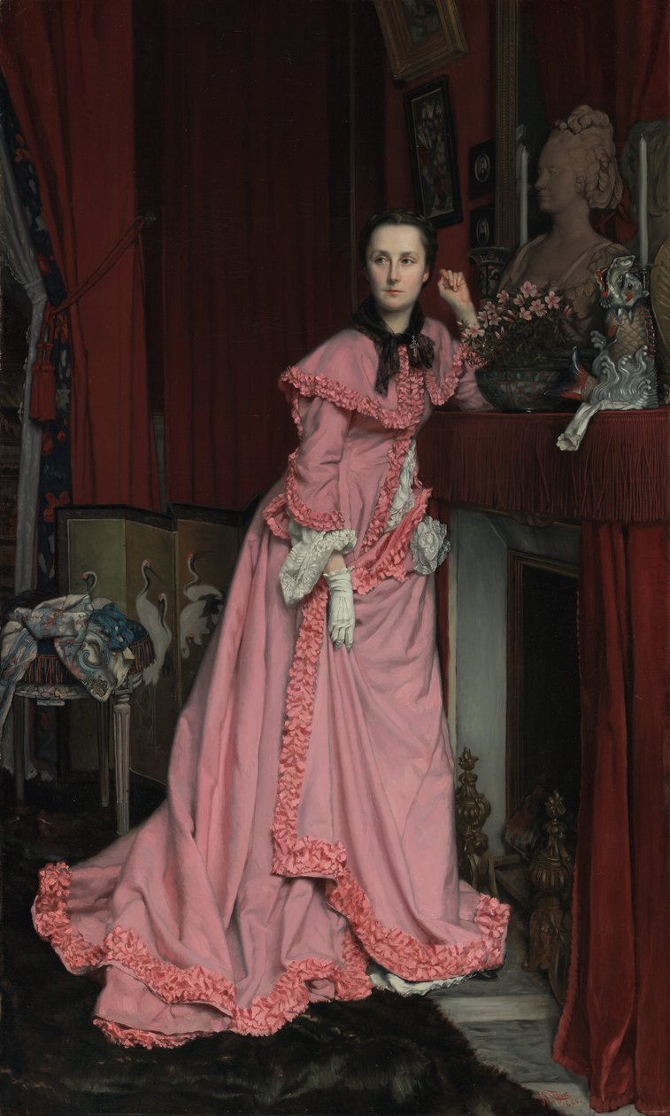 Portrait of Marquise de Miramon, née Thérèse Feuillant by James Tissot