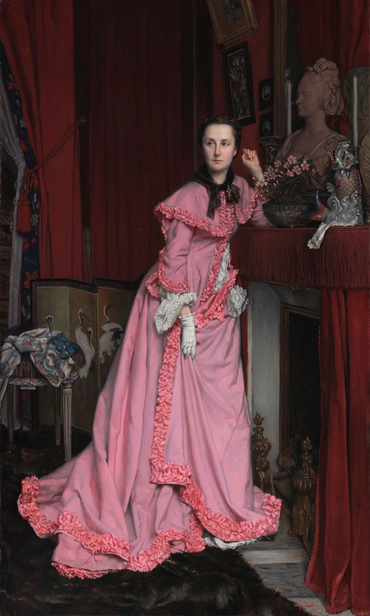 Portrait of Marquise de Miramon, née Thérèse Feuillant by James Tissot