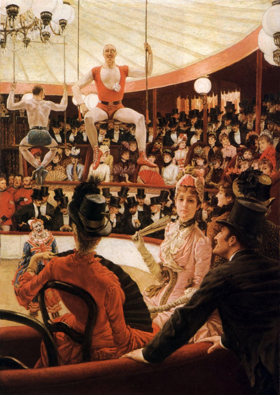 Women of Paris: The Circus Lover by James Tissot