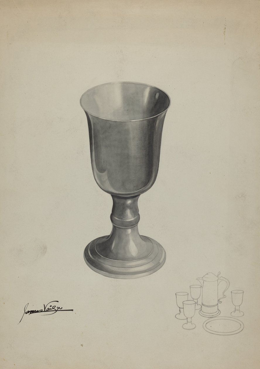 Pewter Chalice by James Vail