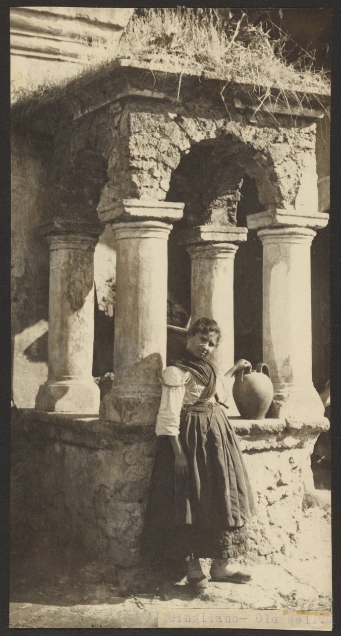 Gingliano - Old Well by James W. Holcombe