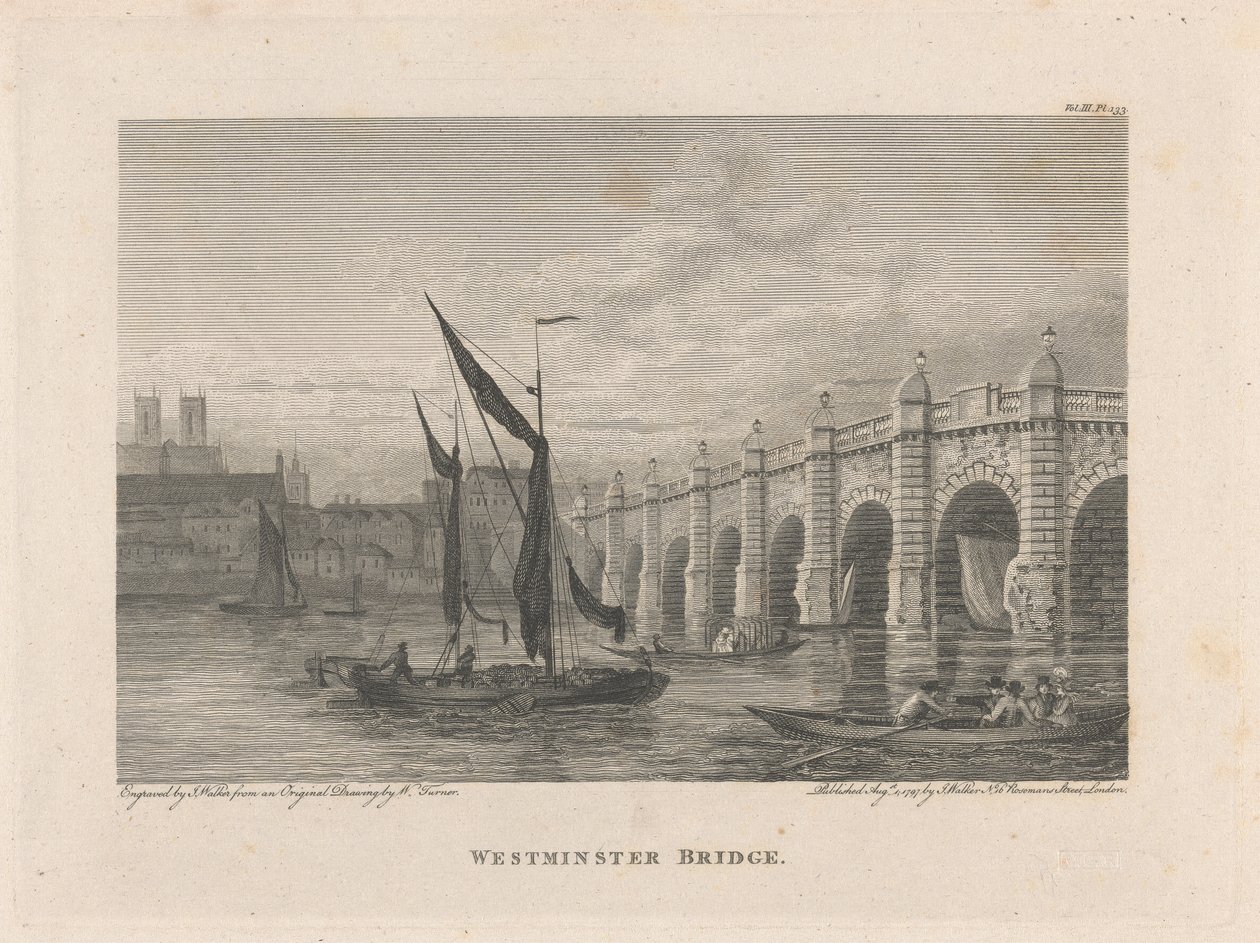 Westminster Bridge by James Walker