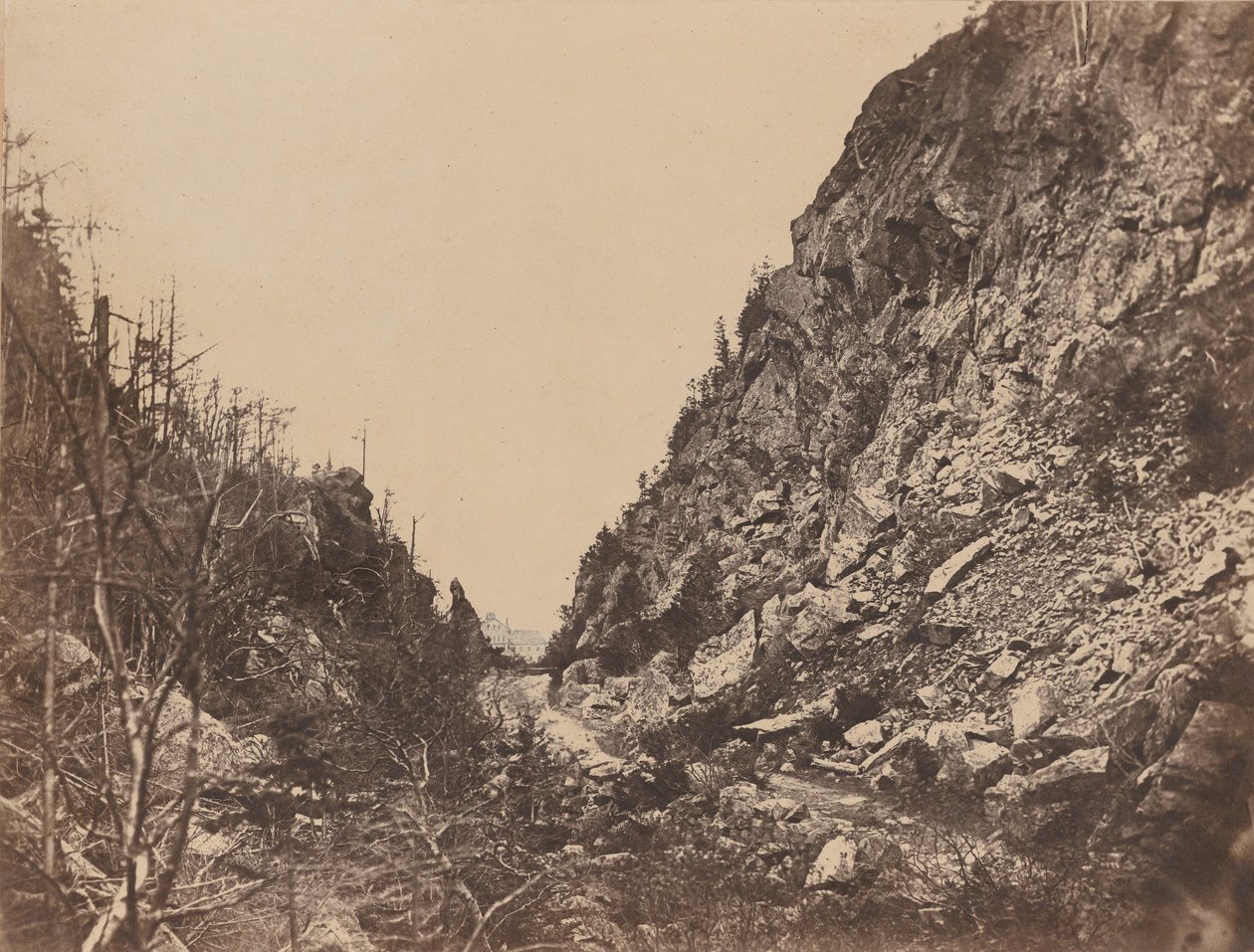 Head of the White Mountain Notch, Crawford House by James Wallace Black