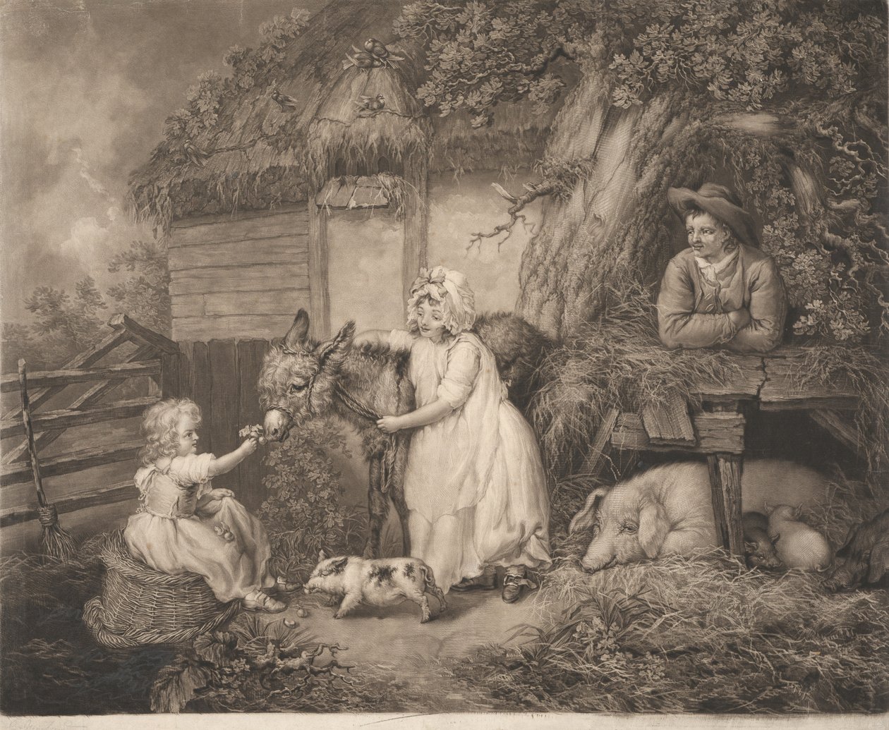 Rustic Felicity by James Ward