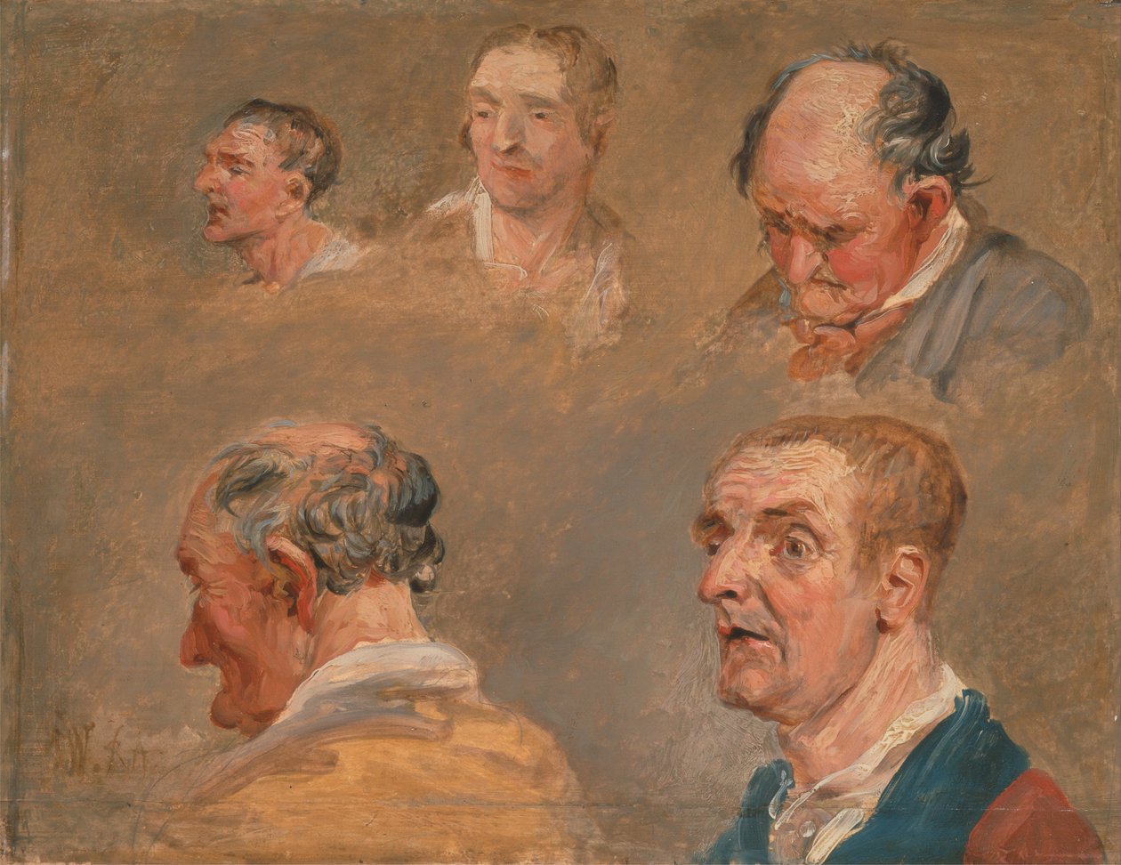 Studies of Jacky Turner and the Reverend Charles Hope