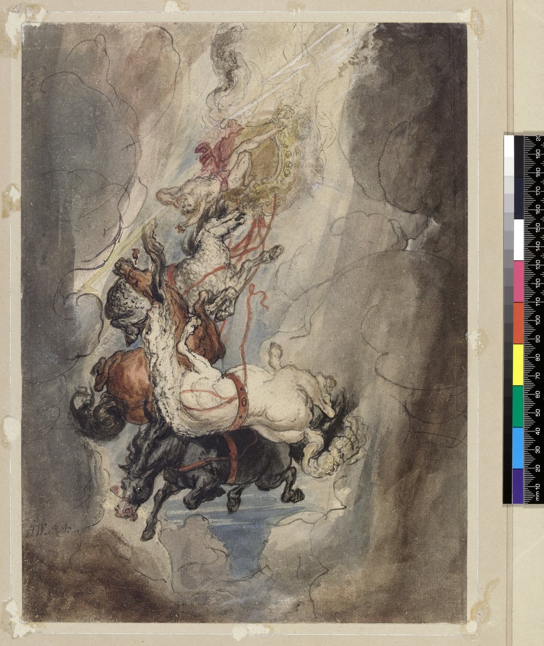 Study for the Fall of Phaethon by James Ward