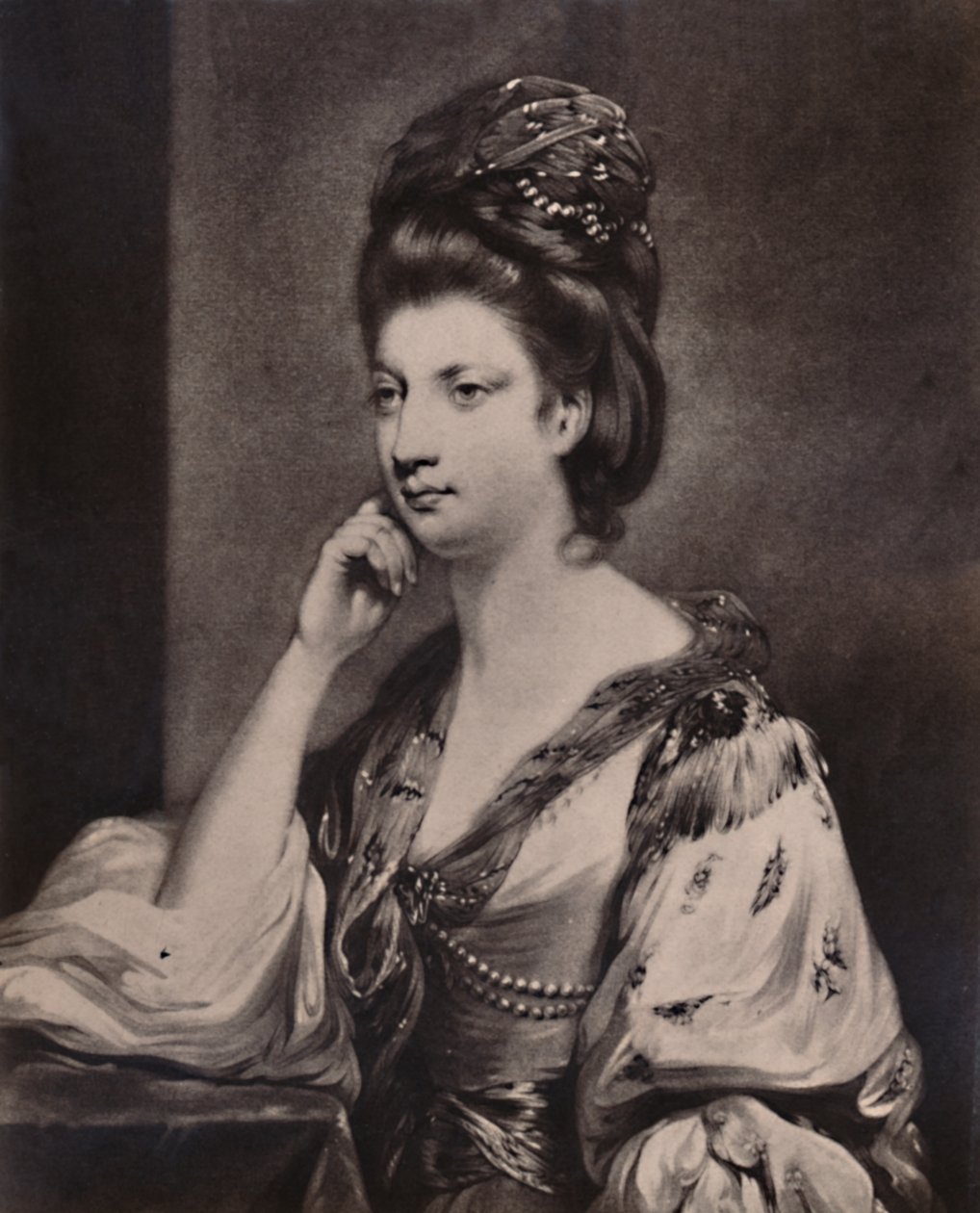Miss Julia Bosvile, afterwards Viscountess Dudley by James Dawson Watson