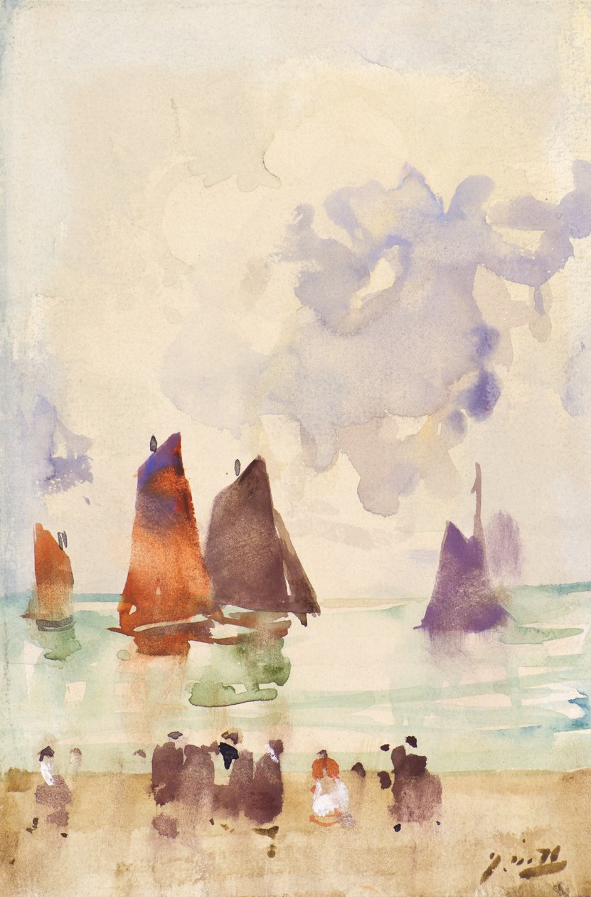 Fishing Boats by James Watterston Herald