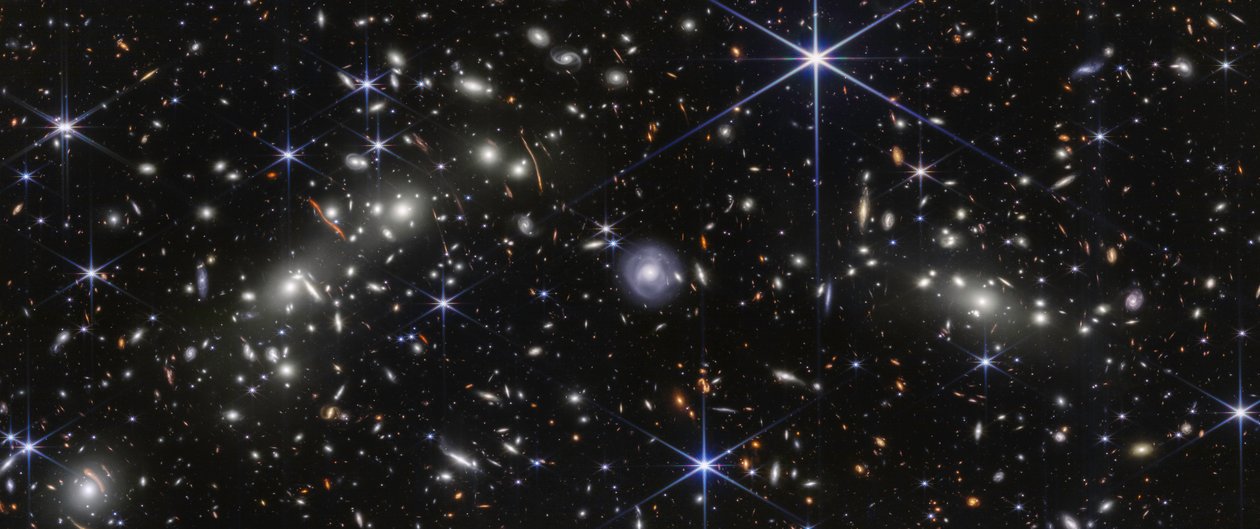 Bullet Cluster by James Webb Space Telescope (NASA)