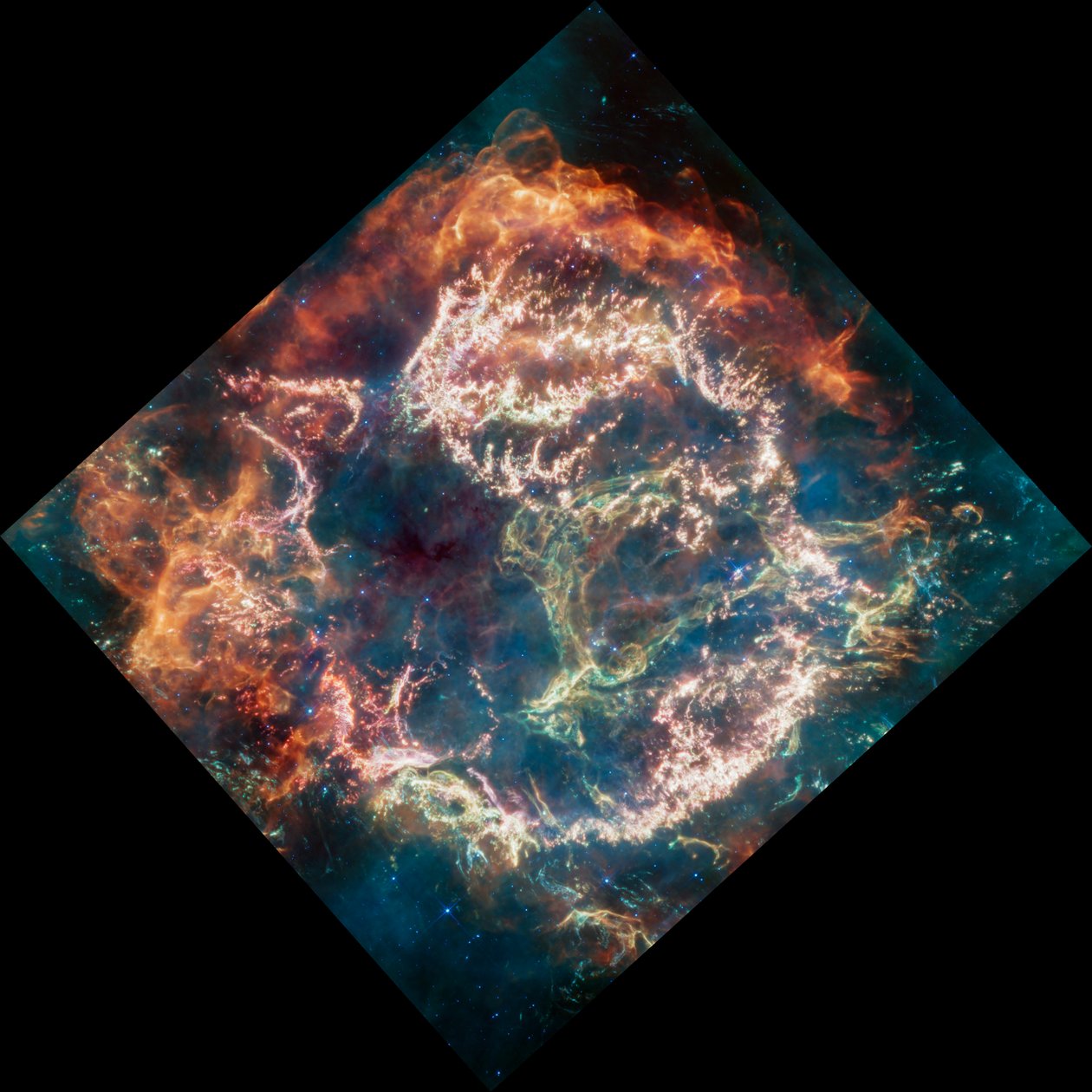 Cassiopeia A by James Webb Space Telescope (NASA)
