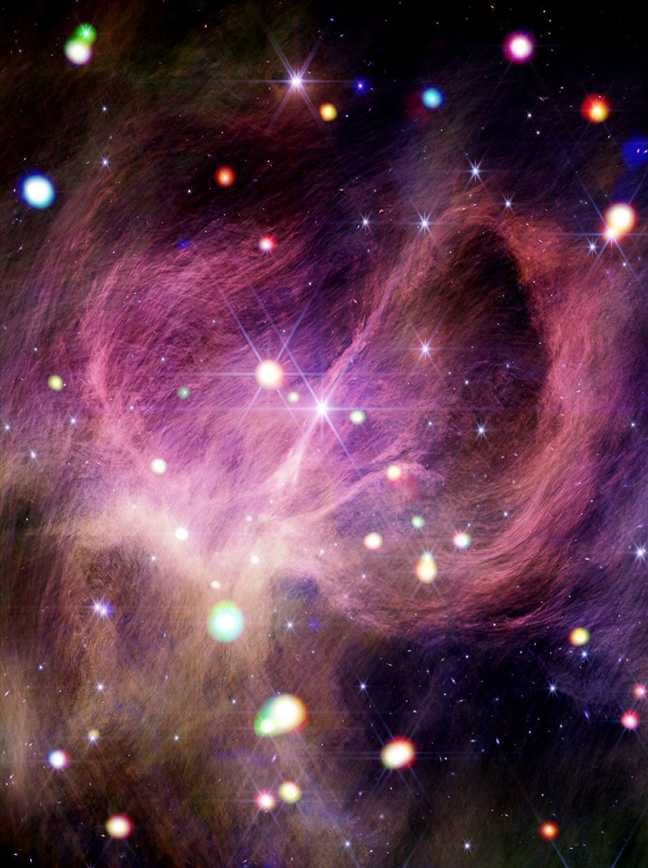 IC 348 (Webb + Chandra) by James Webb Space Telescope (NASA)