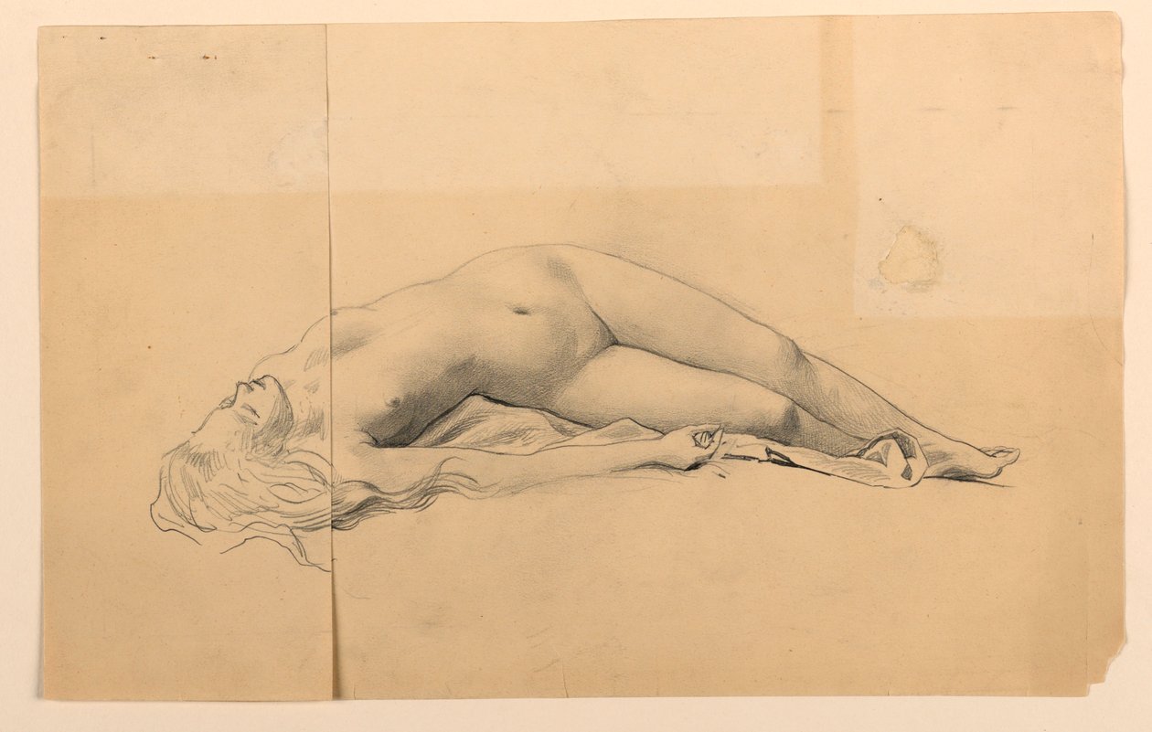 Female Nude by James Wells Champney