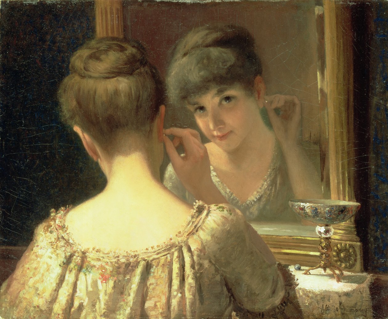 The Coquette by James Wells Champney