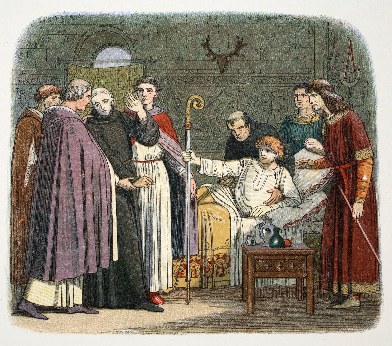 Anselm Made Archbishop of Canterbury by William II by James William Edmund Doyle