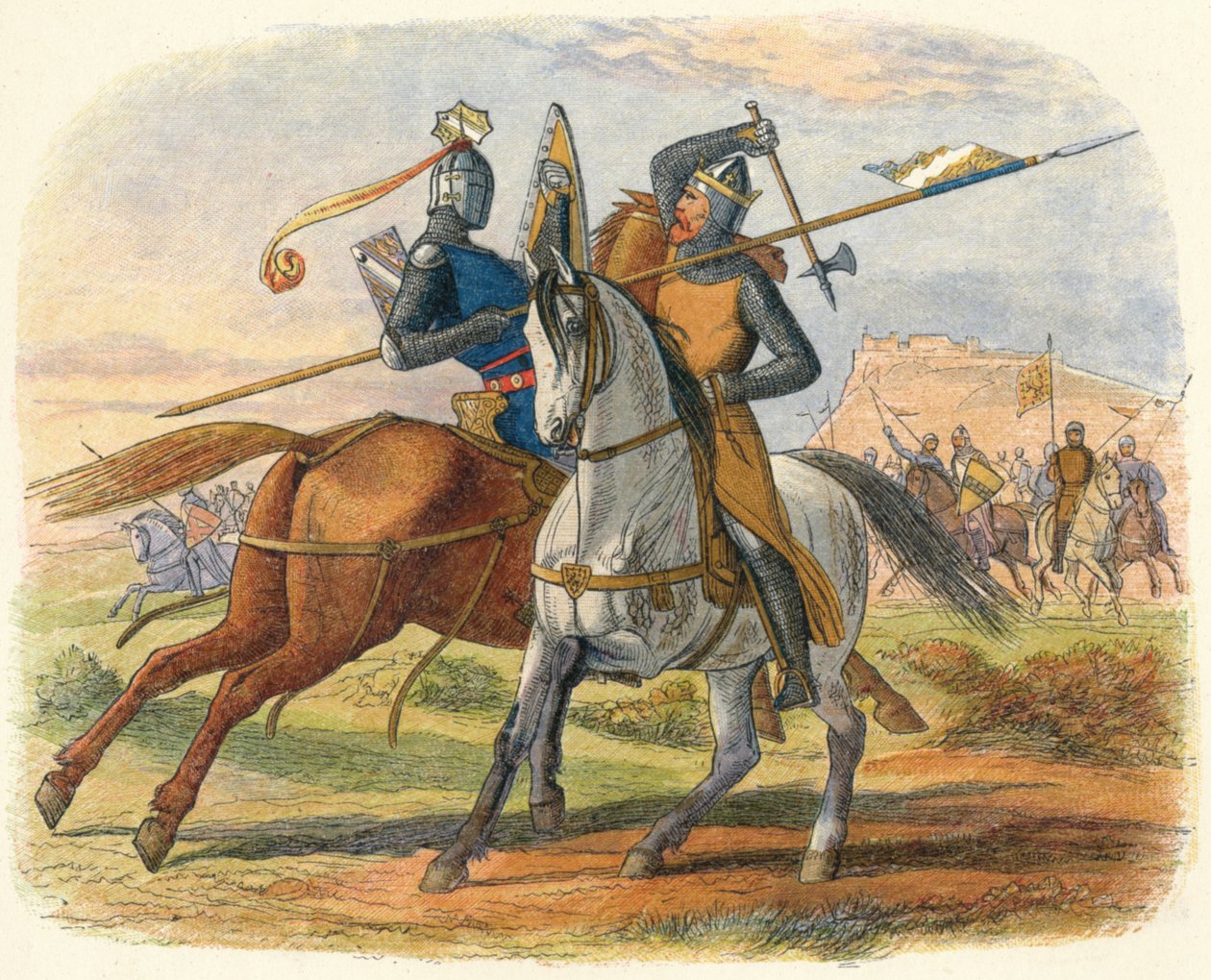 Bruce kills Sir Henry Bohun, 1314 by James William Edmund Doyle
