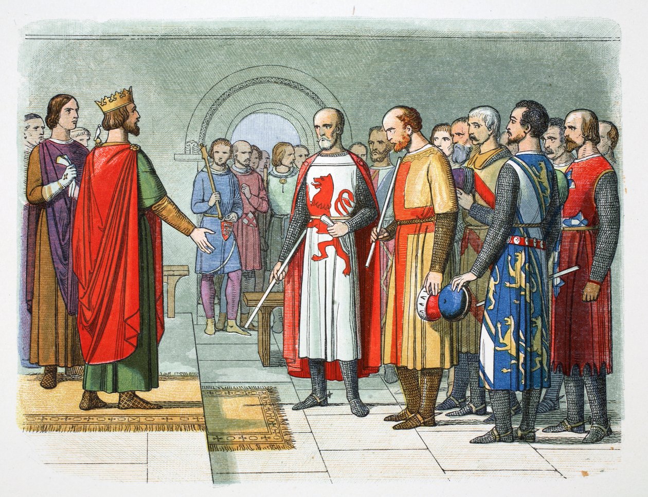 King Henry III and his Parliament, Westminster by James William Edmund Doyle
