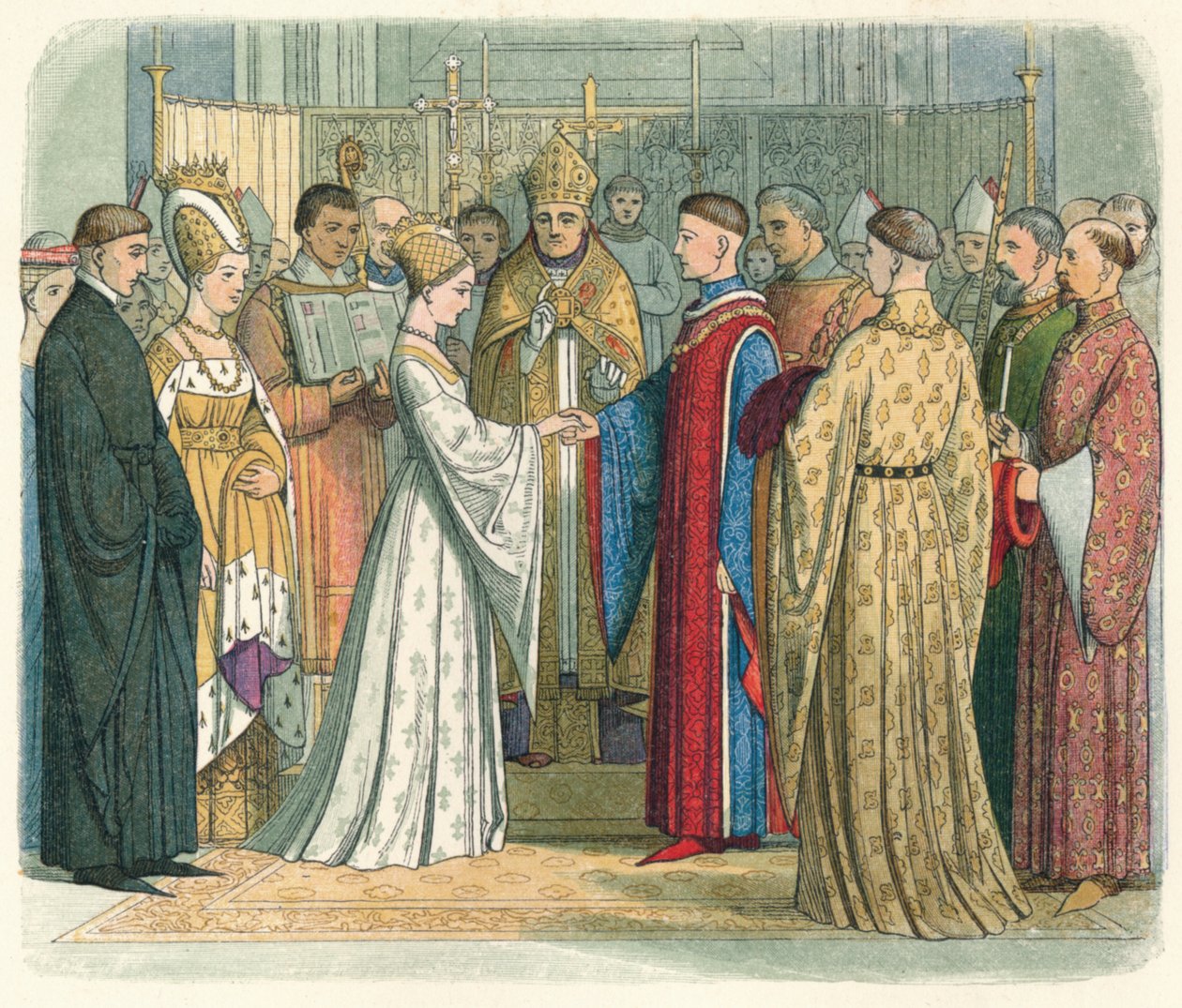 Marriage of Henry V and Katherine of France by James William Edmund Doyle