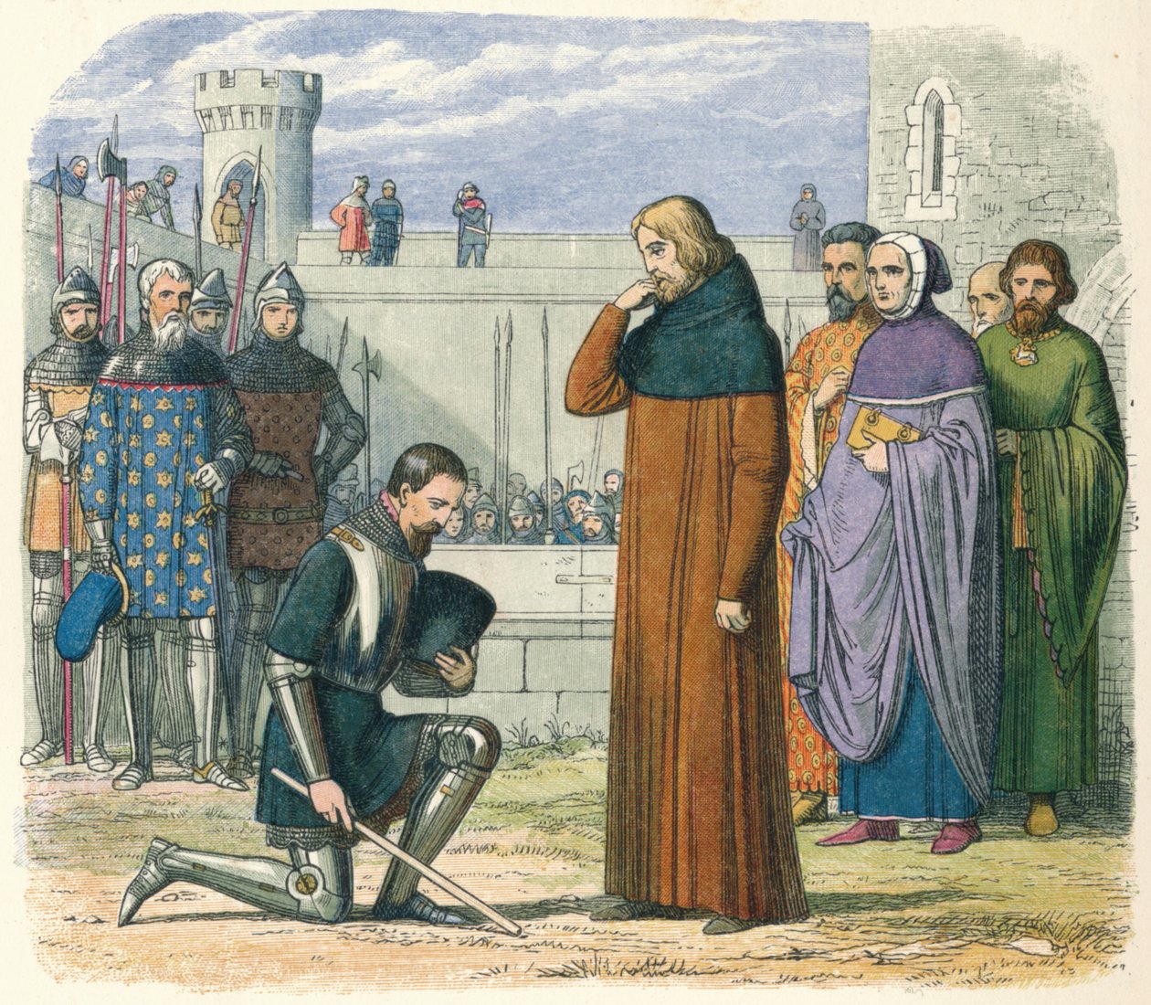 Meeting of Richard and Henry, 1399 by James William Edmund Doyle