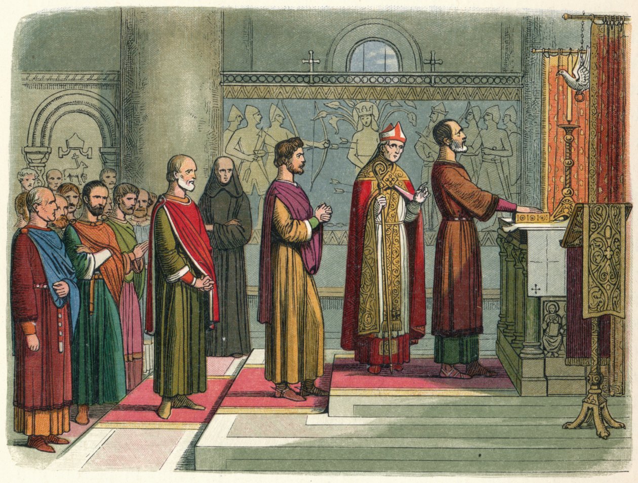The Barons Swear to Achieve Their Liberties, 1214, 1864 by James William Edmund Doyle