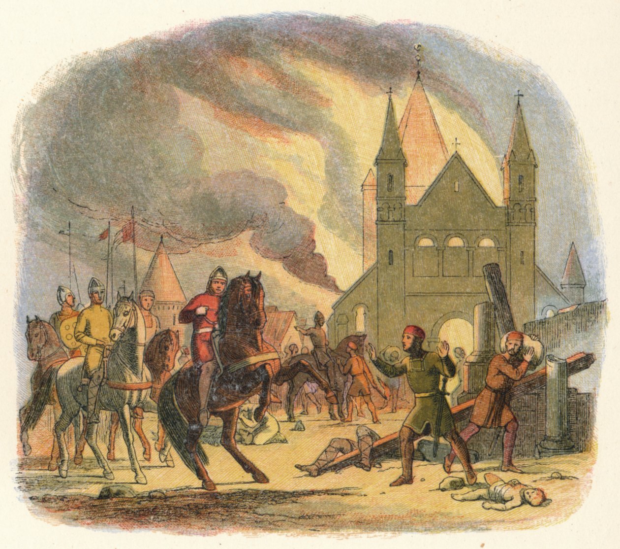 William Receives a Fatal Hurt at Mantes by James William Edmund Doyle