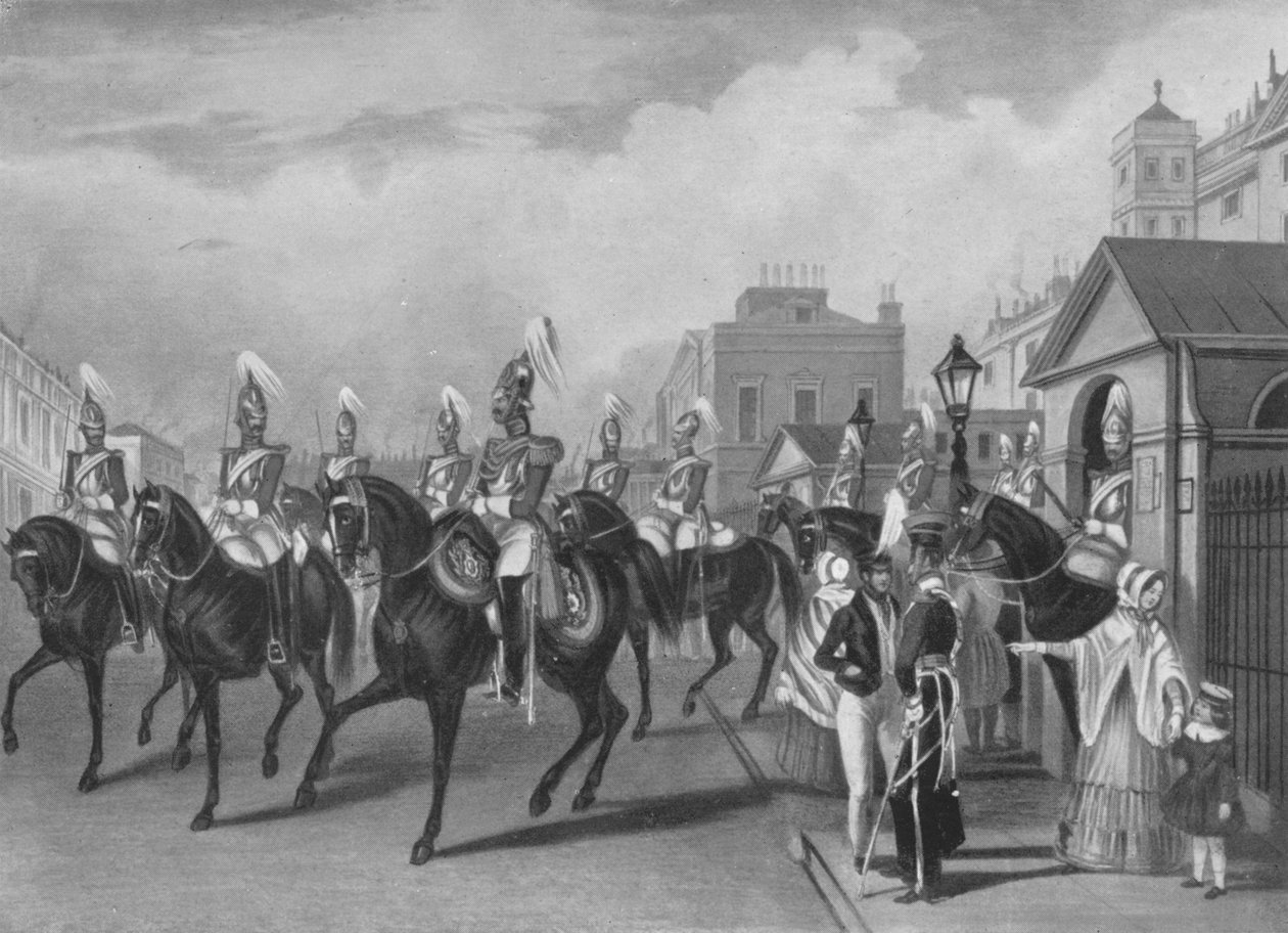 2nd Life Guards Relieving Guard, 1844 by James William Giles