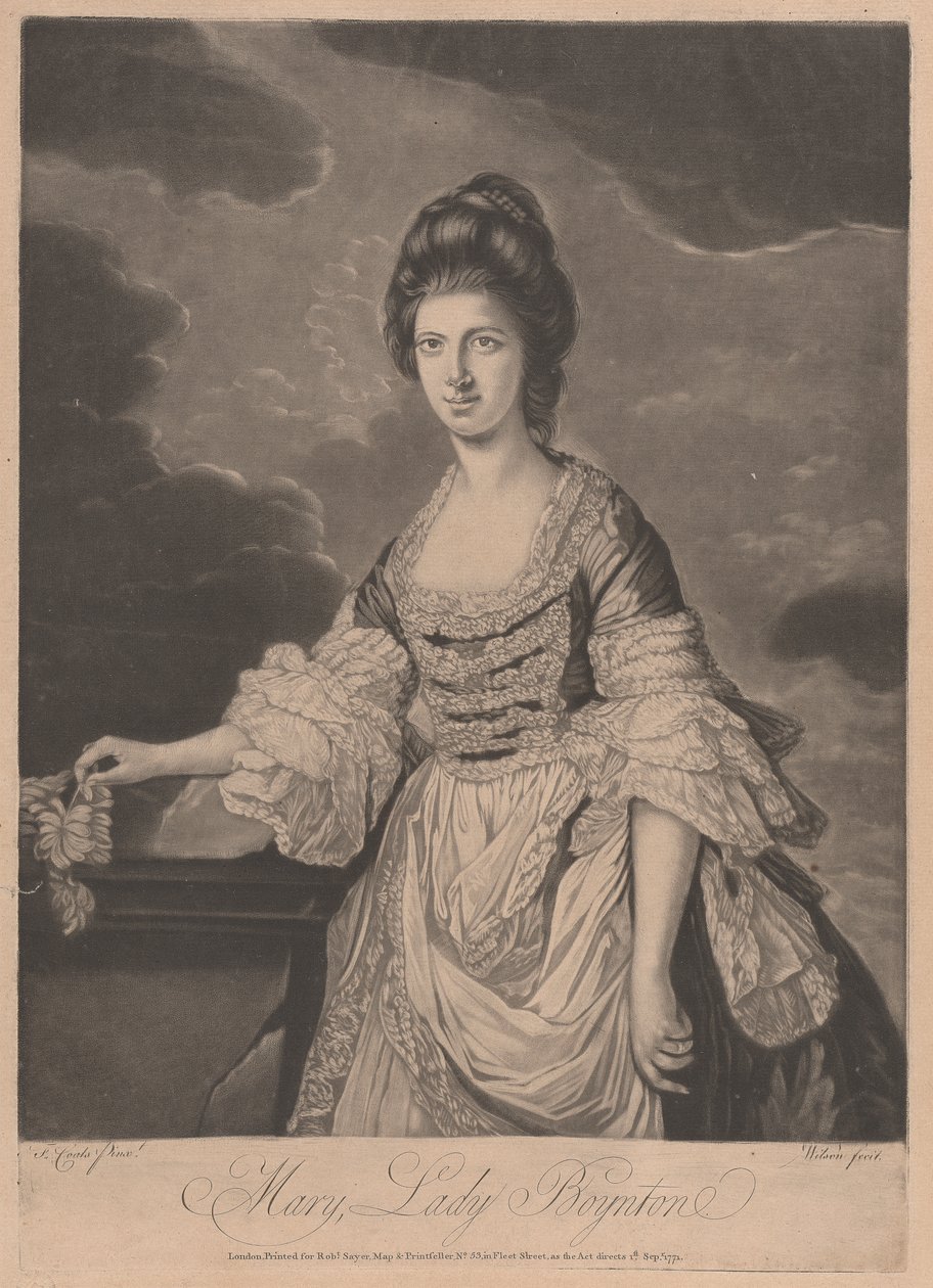Mary, Lady Boynton (d. 1778) by James Wilson