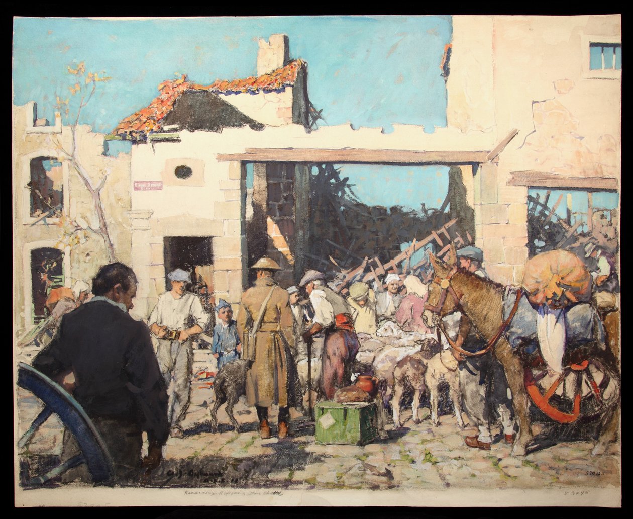 Returning Refugees Hatton Chattel by James de Vine Aylward