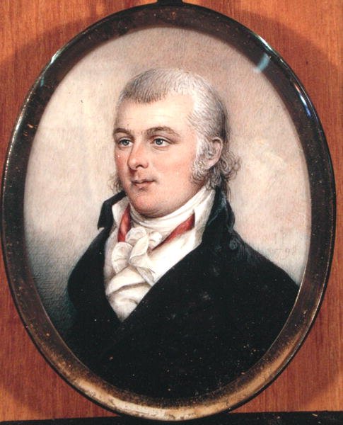 Portrait of Tench Francis (1731-1800) by James the Elder Peale