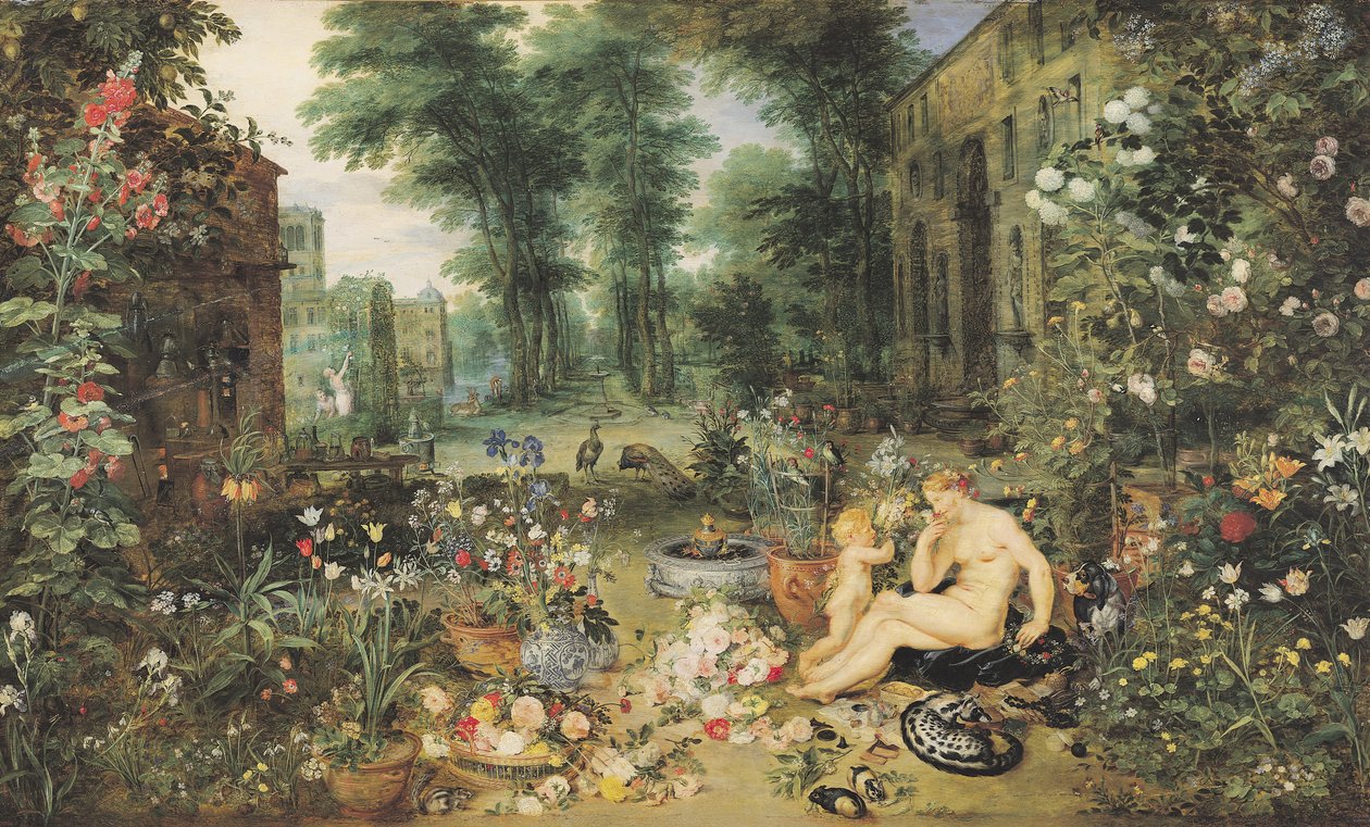 The Sense of Smell by Jan and Rubens, P.P. Brueghel